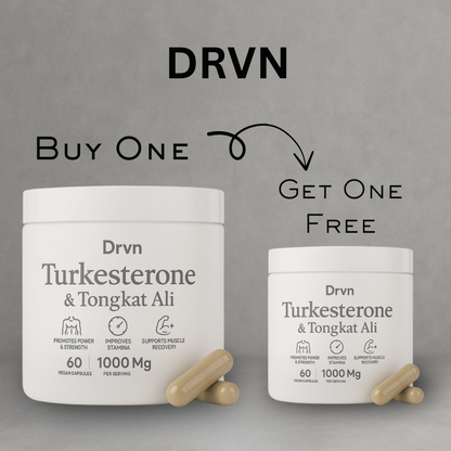 Turkesterone & Tongkat Ali Supplement 1000mg Per Serving