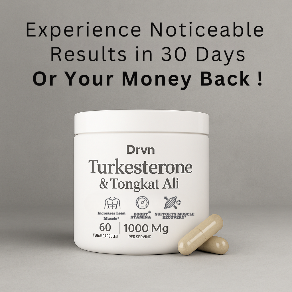 Turkesterone & Tongkat Ali Supplement 1000mg Per Serving