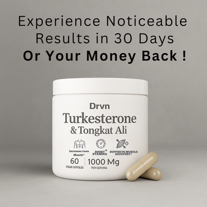 Turkesterone & Tongkat Ali Supplement 1000mg Per Serving